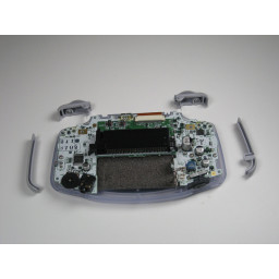 Замена кнопки плеча и боковых панелей Game Boy Advance
